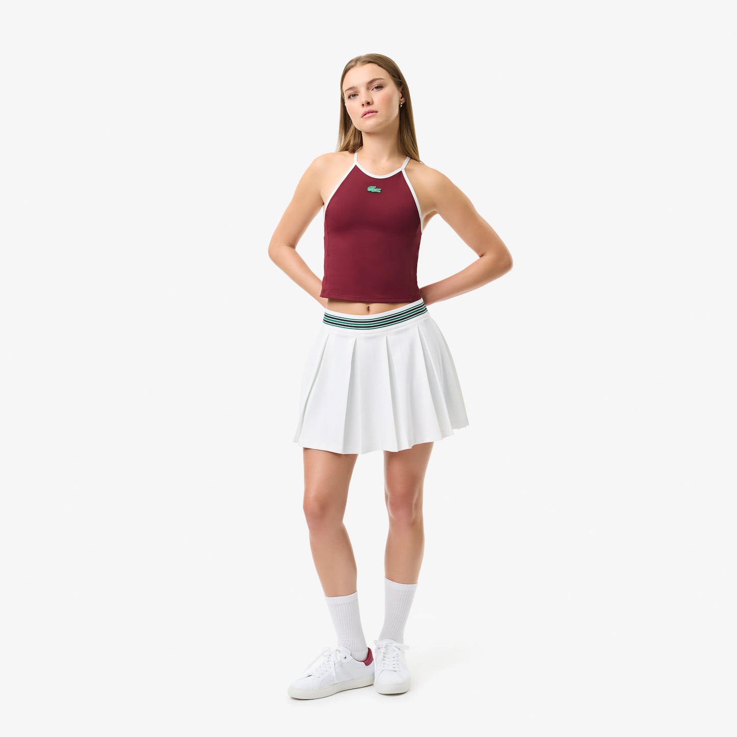 Women's Pique Sport Skirt - White