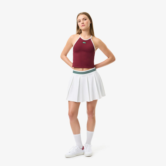 Women's Pique Sport Skirt - White