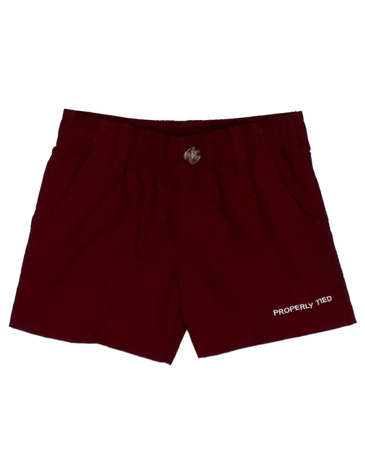 Boys' Mallard Short - Maroon