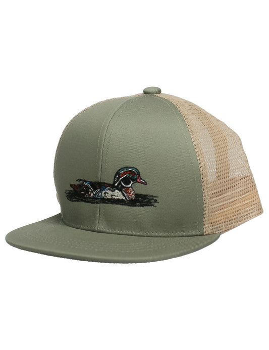 Boys' Trucker Hat - Wood Duck