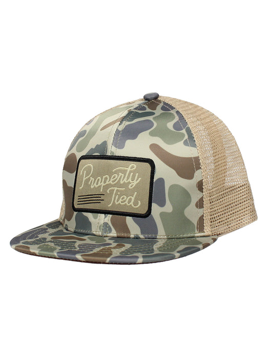Boys' Sportsman Trucker Hat - Vintage Camo