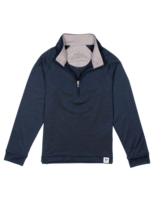 Boys' Clubhouse Quarter Zip - Navy