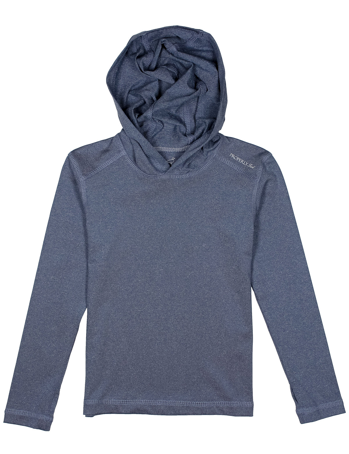 Boys' Finn Hoodie - Navy Heather