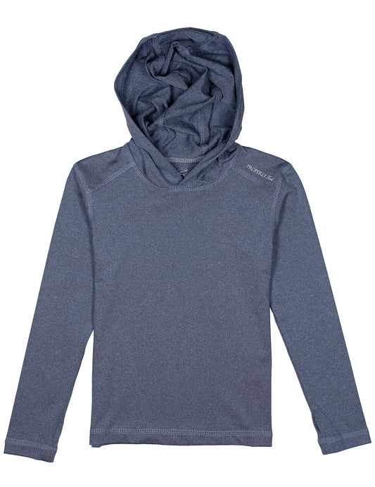 Boys' Finn Hoodie - Navy Heather