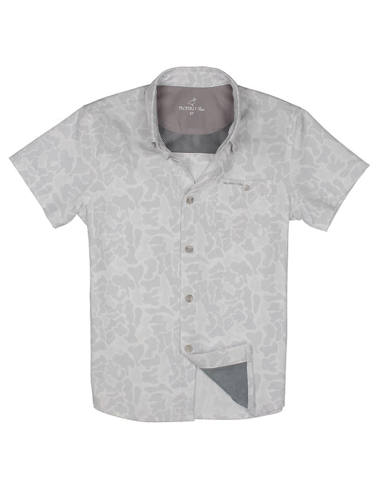 Boys' Sportsman Field Shirt - Snow Camo