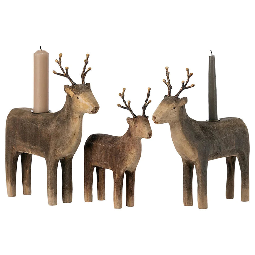 Maileg - Reindeer Candle Holder, Large