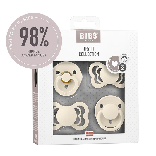 Bibs Pacifier - Try-It Collection - Ivory