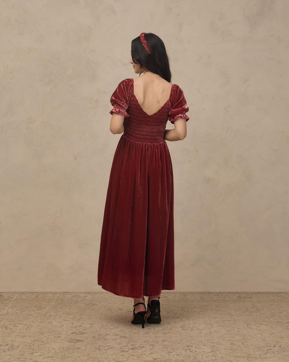 Noralee - Women's Adele Dress - Ruby