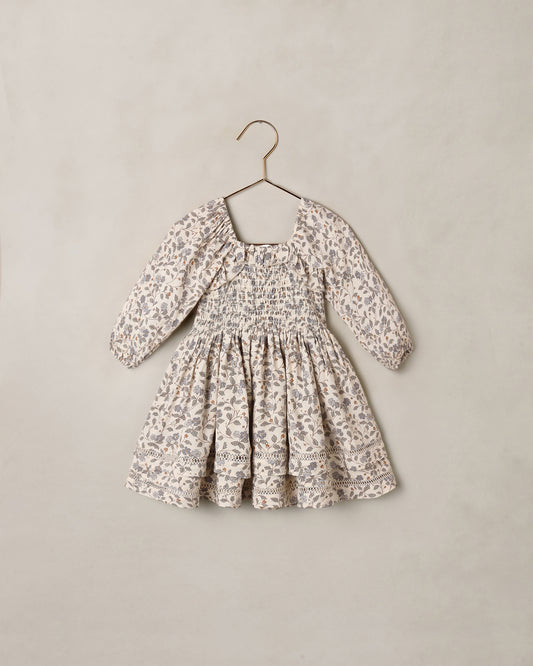 Noralee - Elodie Dress - Blue Garden