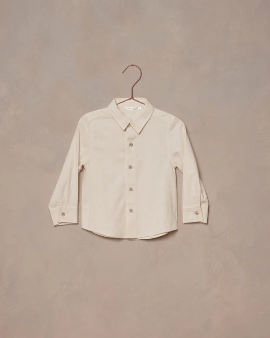 Noralee - Harrison Button Down - Natural