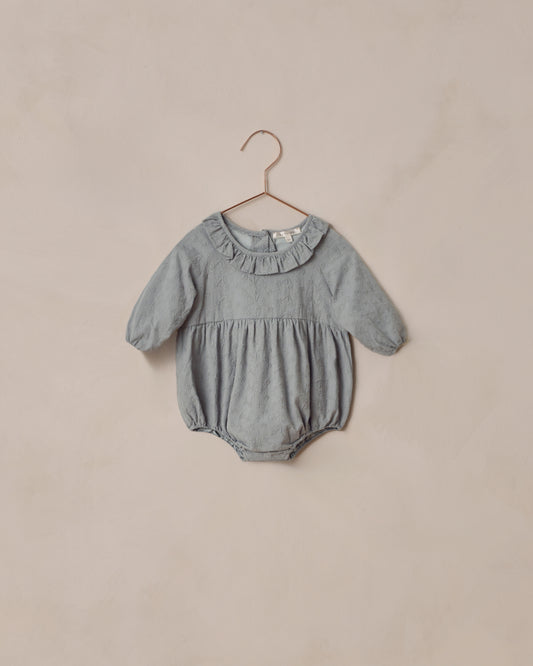 Noralee - Adeline Romper - French Blue