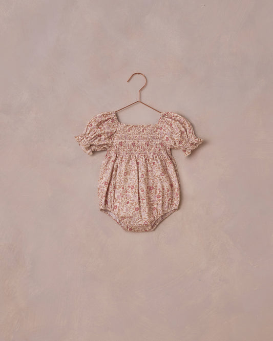 Noralee - Hazel Romper - Blush Garden