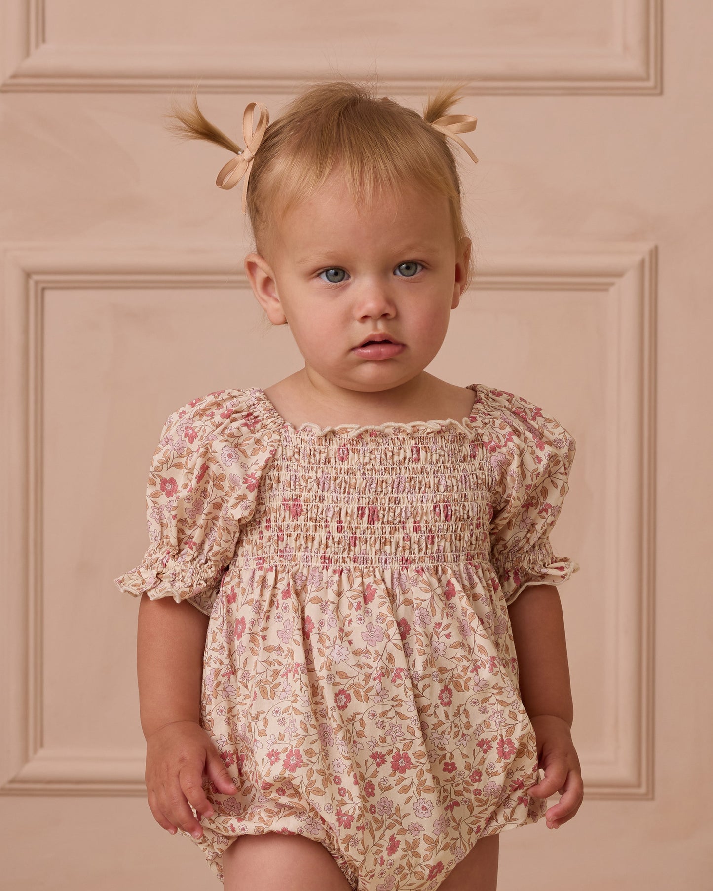 Noralee - Hazel Romper - Blush Garden