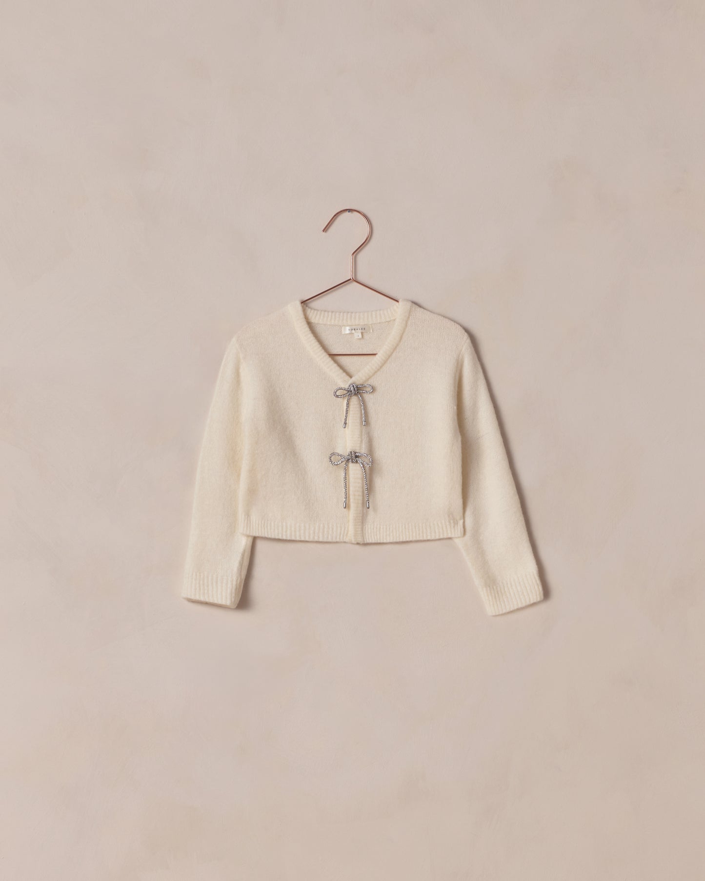Noralee - Bow Cardigan - Ivory