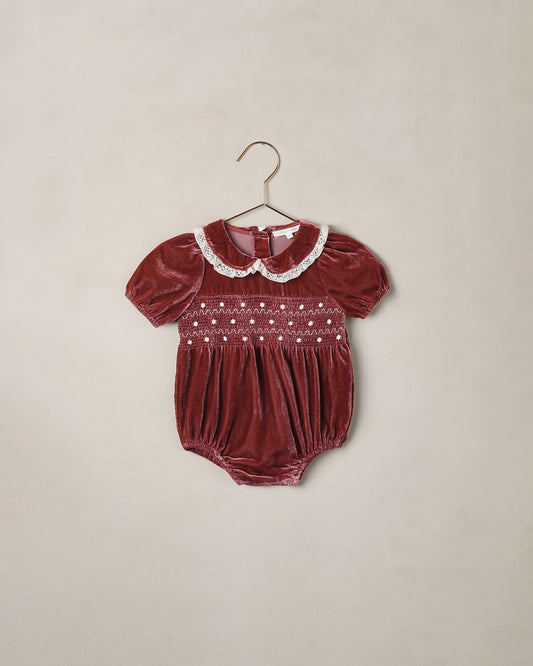 Noralee - Elizabeth Romper - Ruby