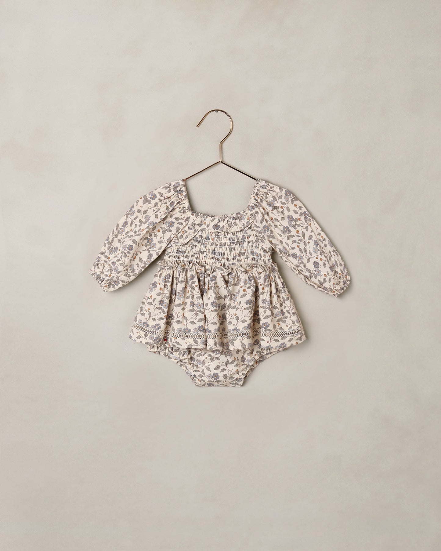 Noralee - Elodie Romper - Blue Garden