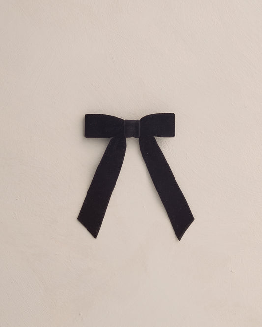 Noralee - Velvet Bow - Black