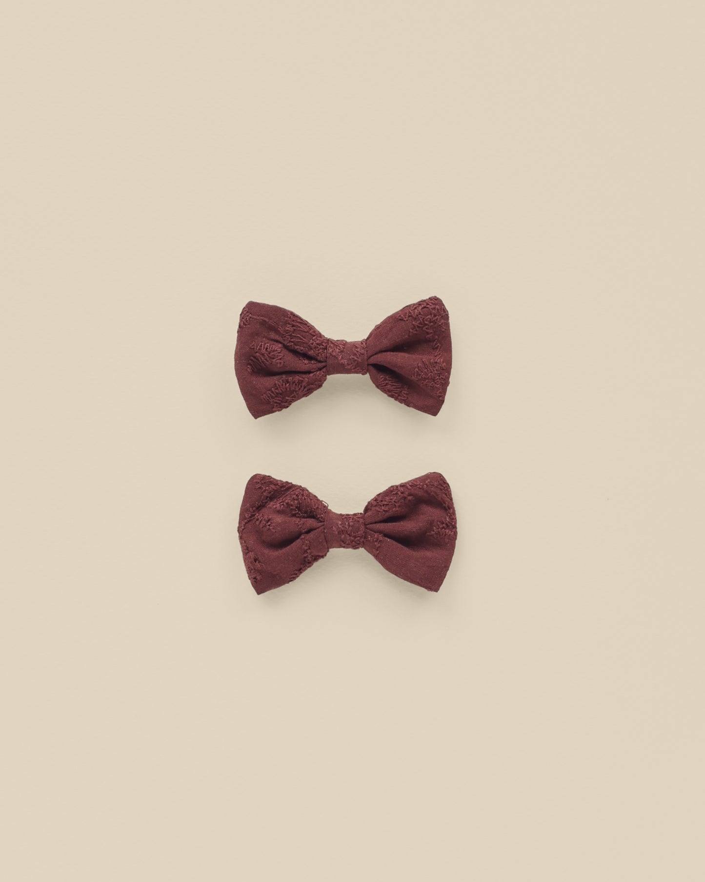 Noralee - Little Bow Clip - Fig