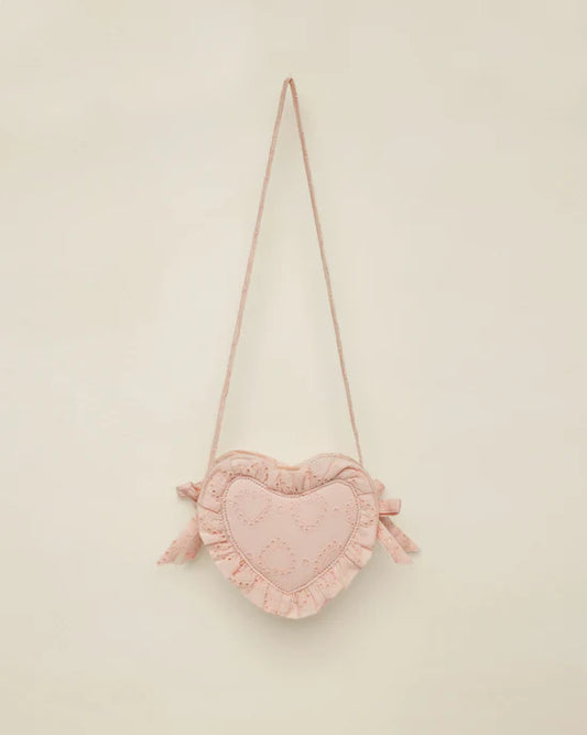 Noralee - Heart Purse - Blush