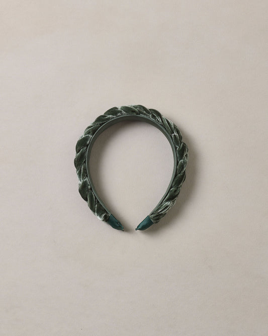 Noralee - Braided Headband - Green