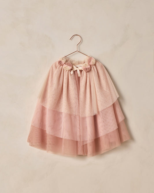 Noralee - Tulle Cape - Pink Ombre