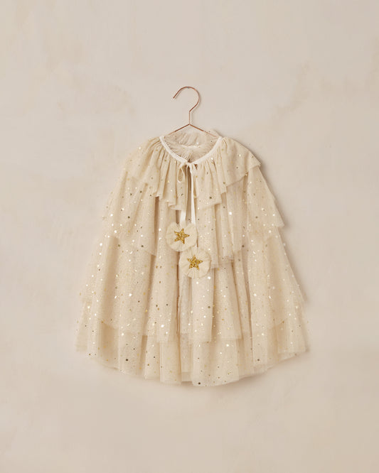 Noralee - Tulle Cape - Champagne Stars