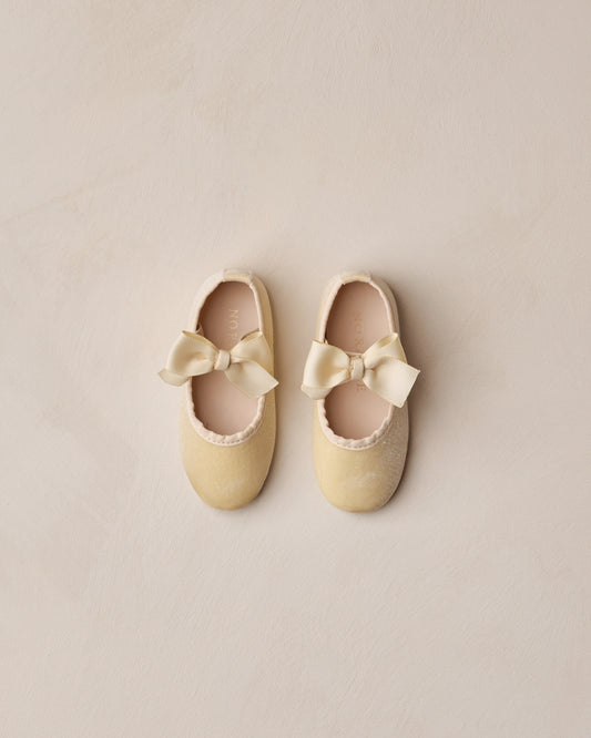 Noralee - Bow Ballet Flats - Champagne
