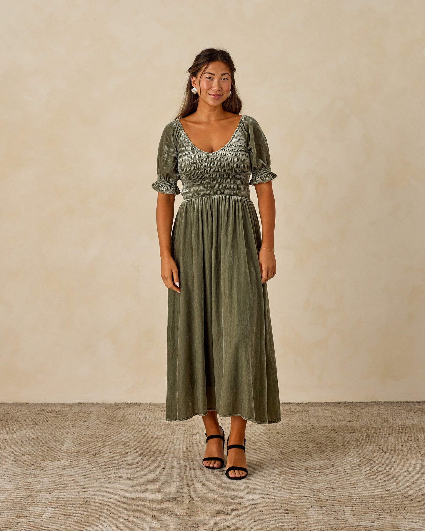 Noralee - Women's Adele Dress - Pine