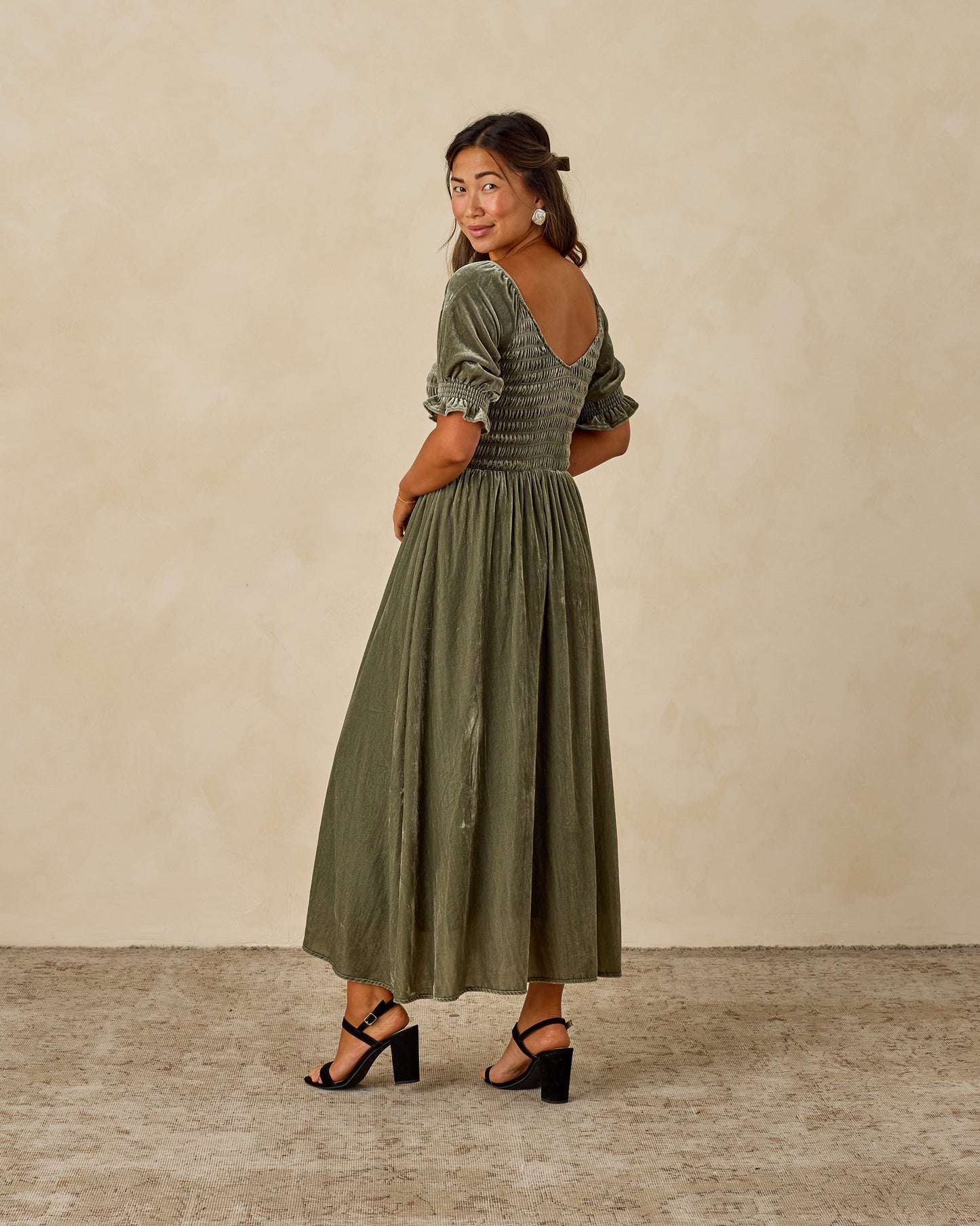 Noralee - Women's Adele Dress - Pine