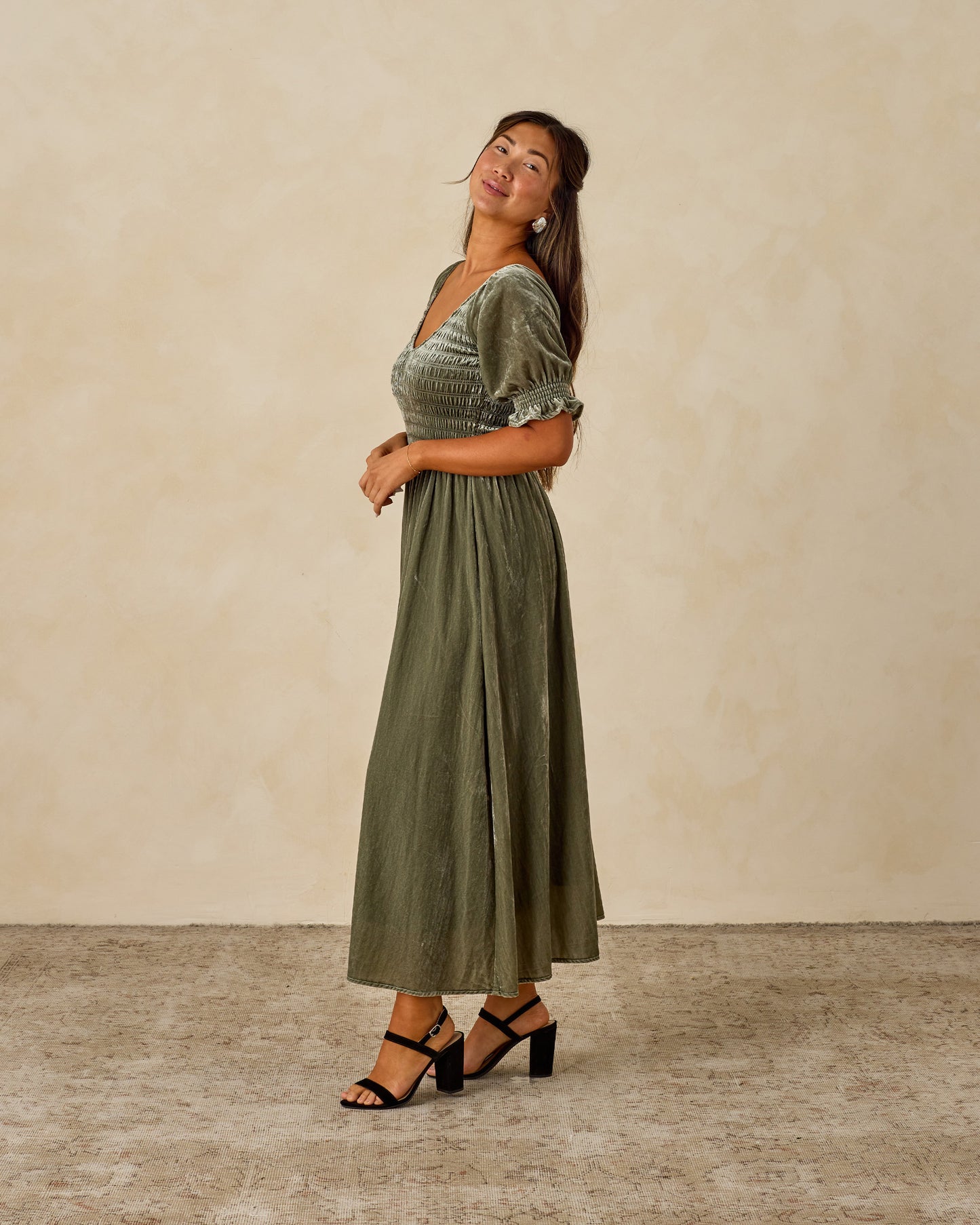 Noralee - Women's Adele Dress - Pine