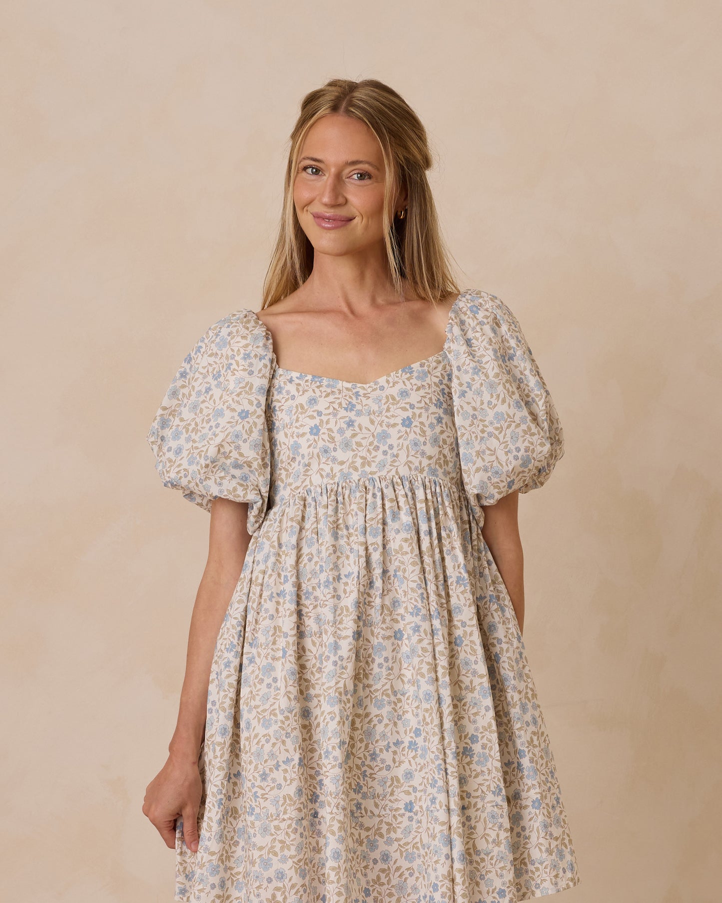 Noralee - Women's Isabella Dress - Blue Garden