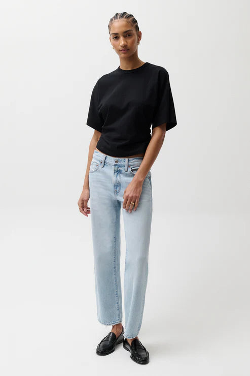 Pistola - Lexi Mid Rise Bowed Straight - Dolce Vita Vintage