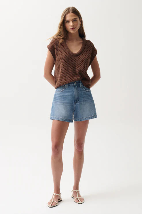 Pistola - Saige High Rise Short - Sail Away
