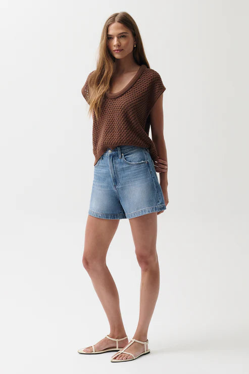 Pistola - Saige High Rise Short - Sail Away