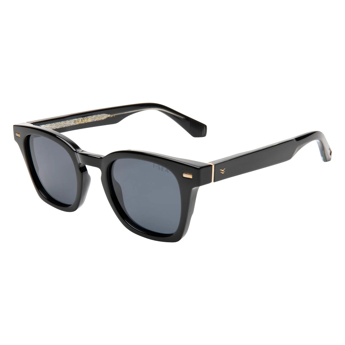 I-SEA - Palmer Women's Sunglasses - Black/Smoke