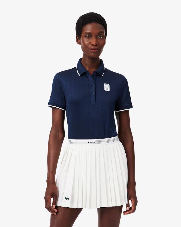Lacoste - Tennis Heritage Ultra Dry Stretch Polo - Navy