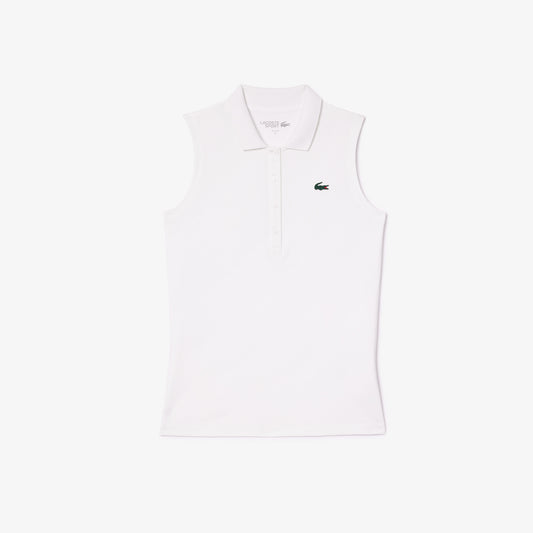 Lacoste: Ultra-Dry Anti-UV Golf Polo - White