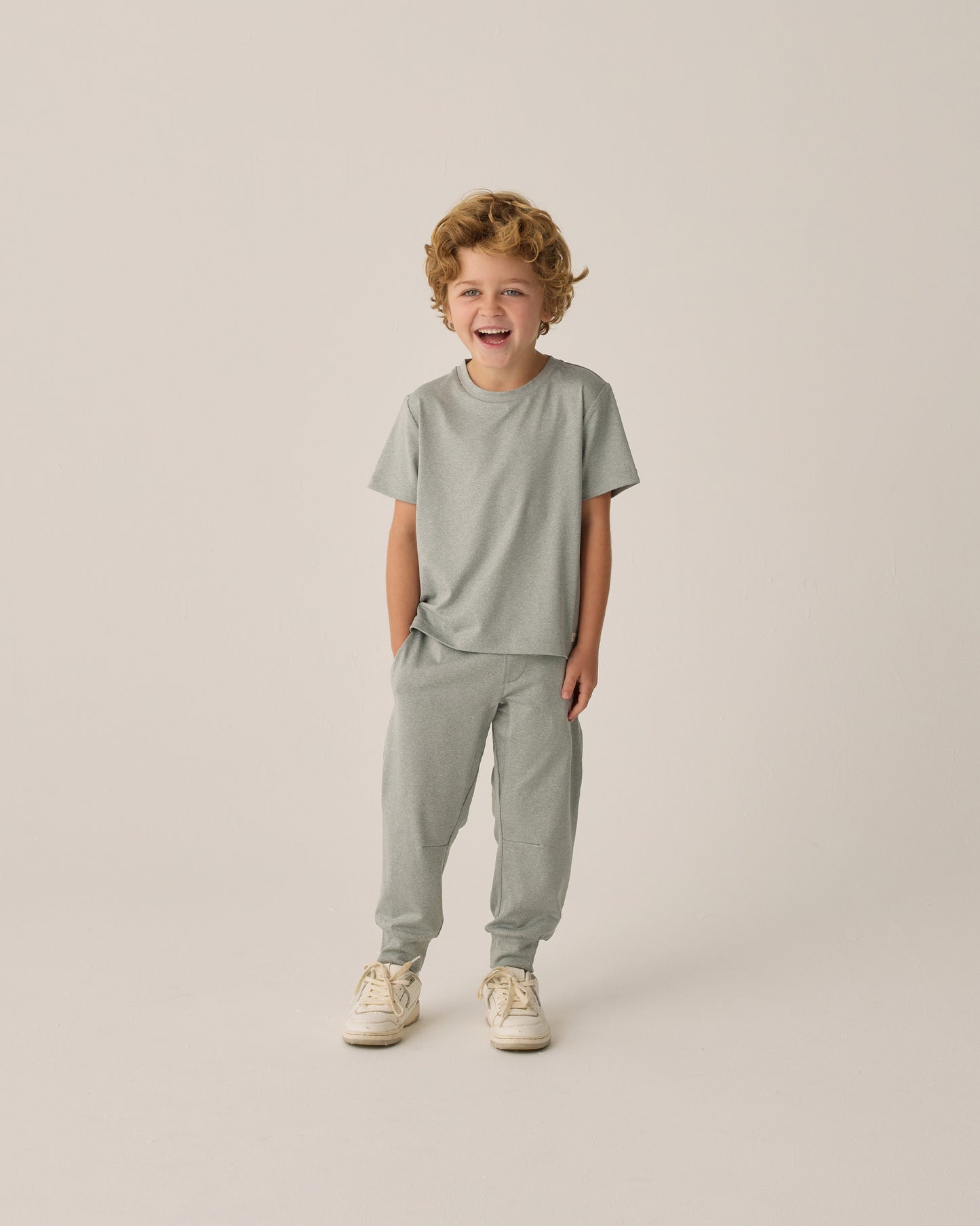 Rylee + Cru - Century Tech Jogger - Heathered Eucalyptus