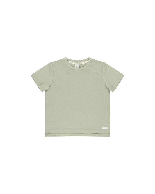 Rylee + Cru - Cove Essential Tee - Heathered Sage