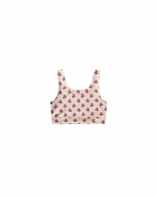 Rylee + Cru - Swift Sports Bra - Blush Fleur