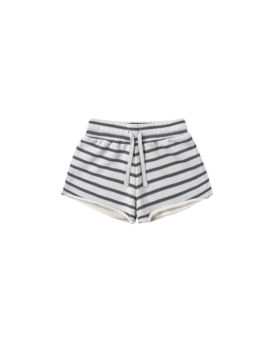 Rylee + Cru - Sweat Short - Midnight Stripe