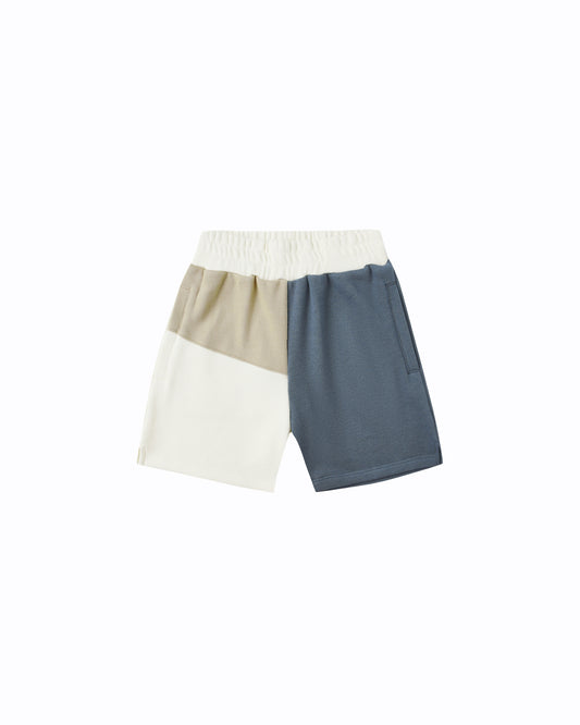 Rylee + Cru - Boxing Short - Navy Color Block