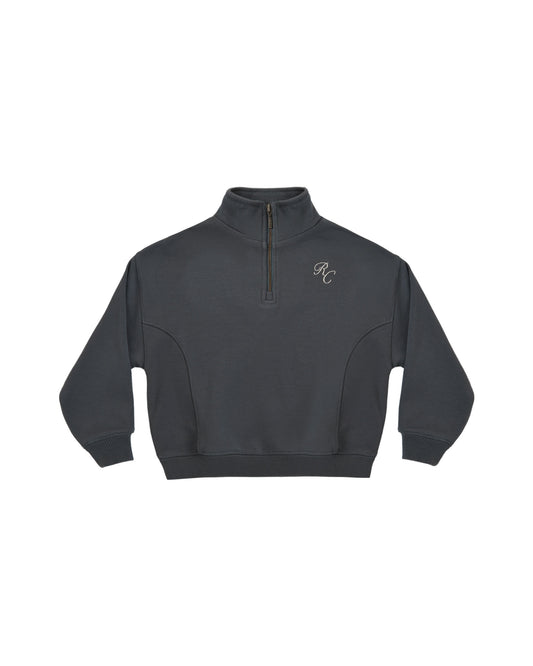 Rylee + Cru - Half Zip Sweatshirt - Midnight