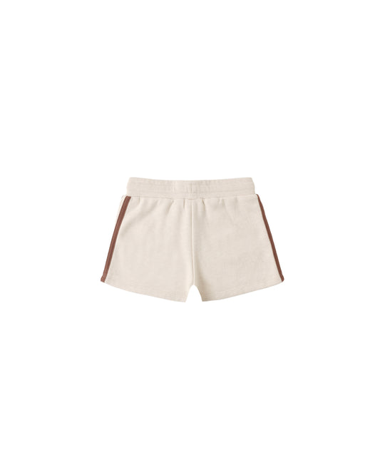 Rylee + Cru - Racer Track Short - Shell Heathered