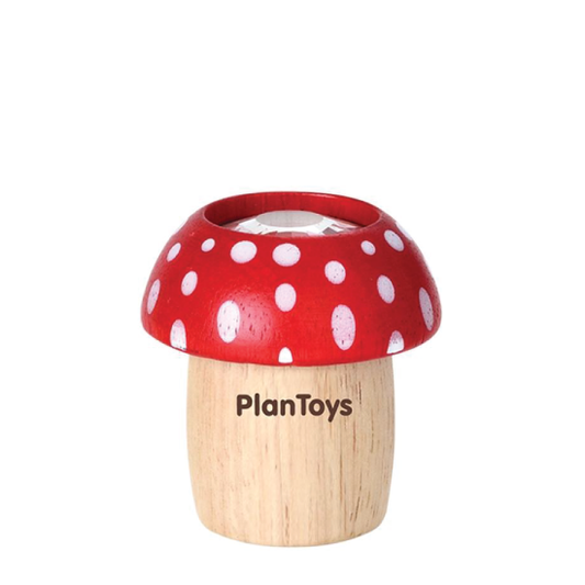 PlanToys - Mushroom Kaleidoscope - Red