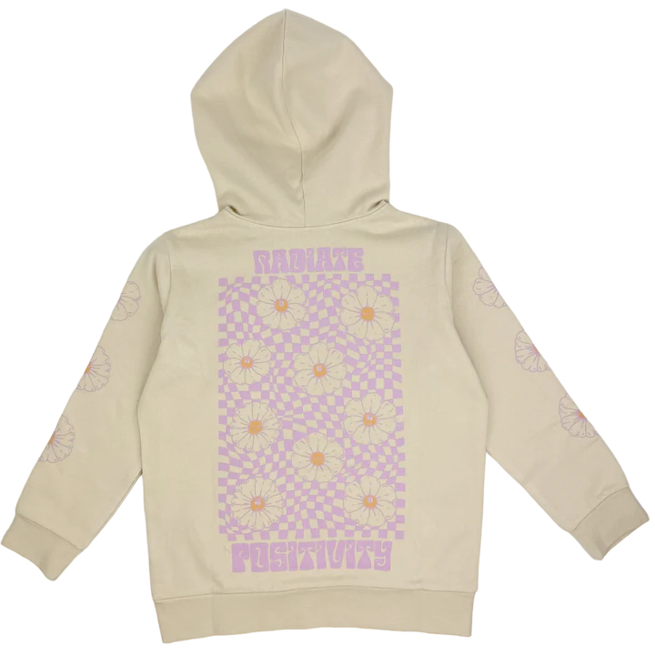 Radiate Positivity Hoodie - Natural