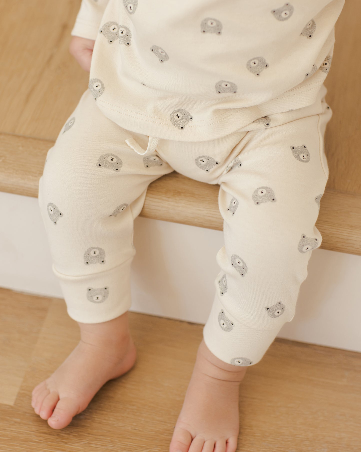 Quincy Mae - Drawstring Pant - Bears