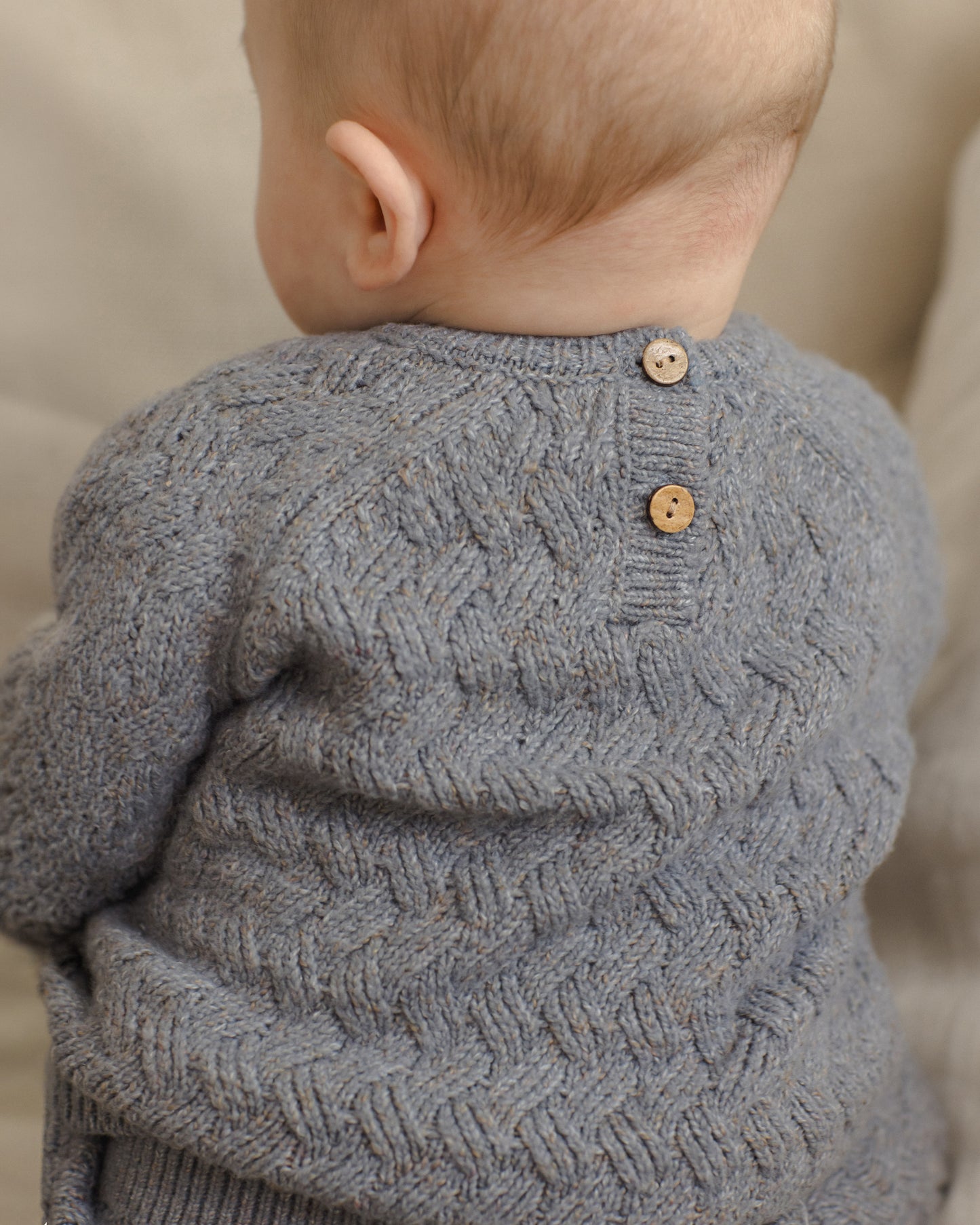Quincy Mae - Knit Sweater - Heathered Slate