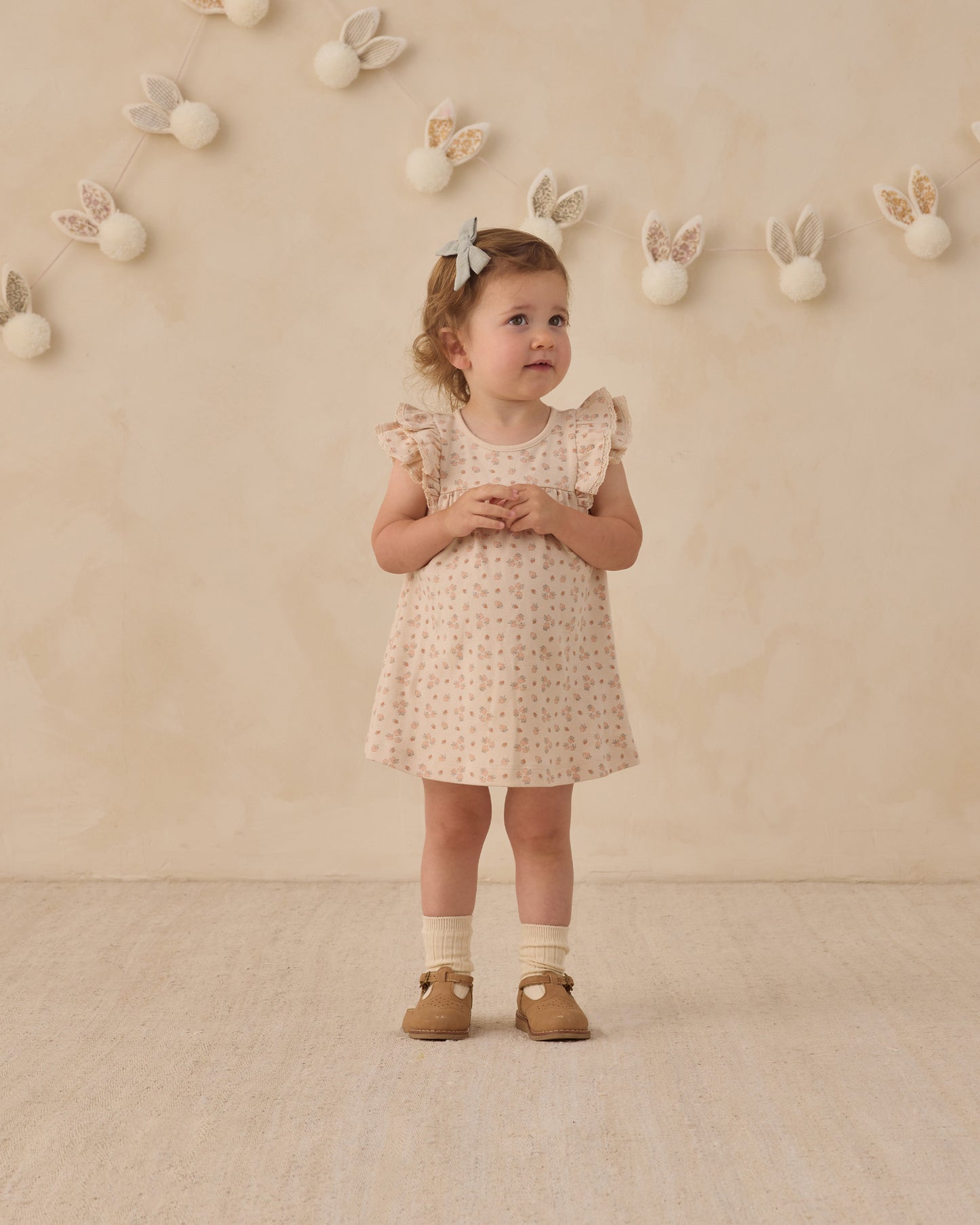 Quincy Mae - Flutter Dress - Strawberries