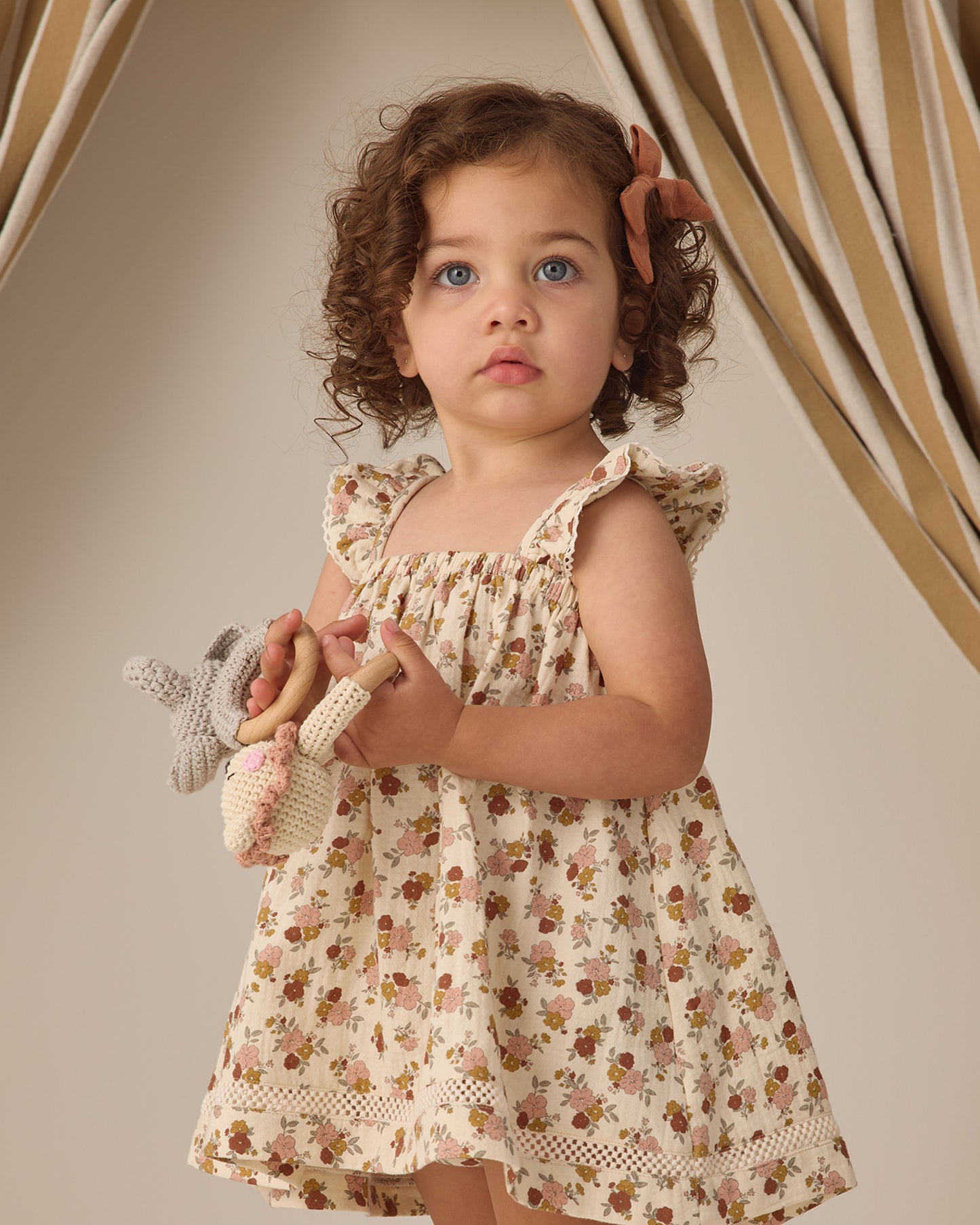 Quincy  Mae - Ruffle Tank Dress - Bloom